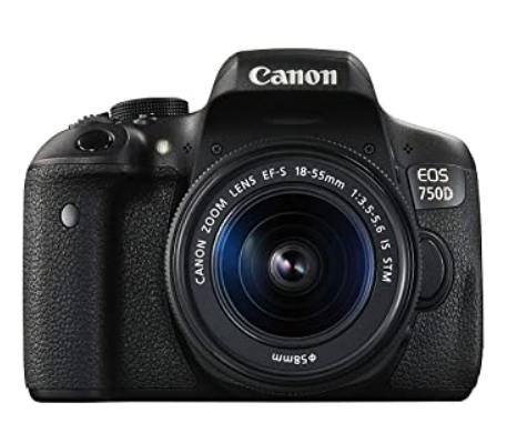 Canon 750D DSLR Camera