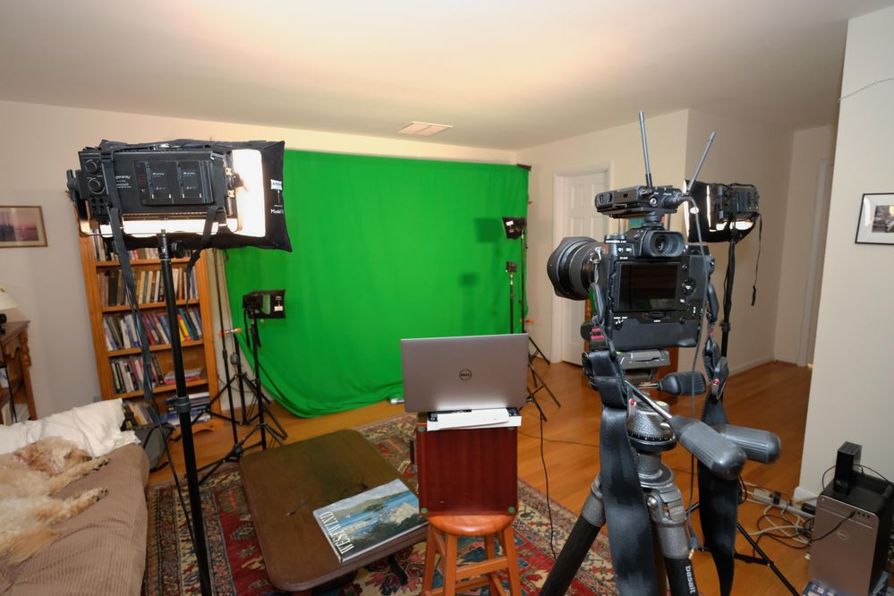 Premium Photo  Recording video at studio camera records or